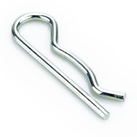 204DPHI #204 HITCH PIN CLIP ZINC PLATED SQUARE SHAFT